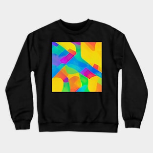 omg pattern abstract background Crewneck Sweatshirt